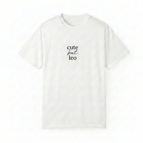 biały t-shirt cute but leo.png