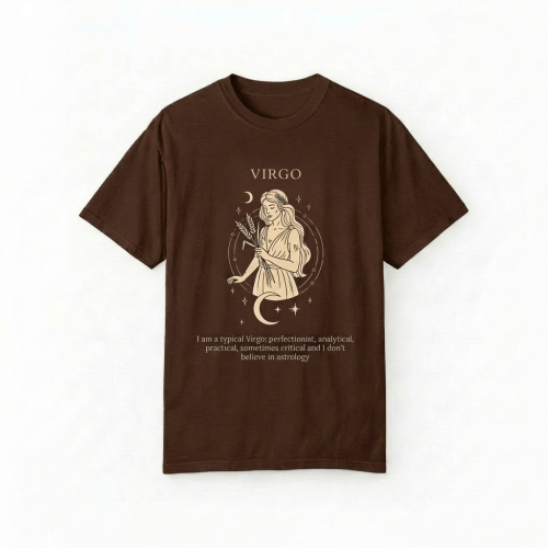 brązowy t-shirt znak zodiaku panna.png
