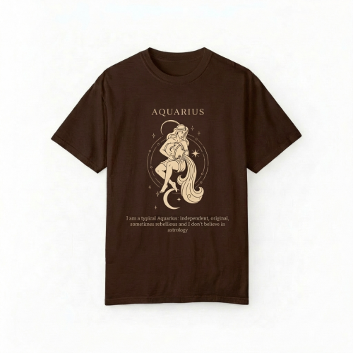 brązowy t-shirt znak zodiaku wodnik.png