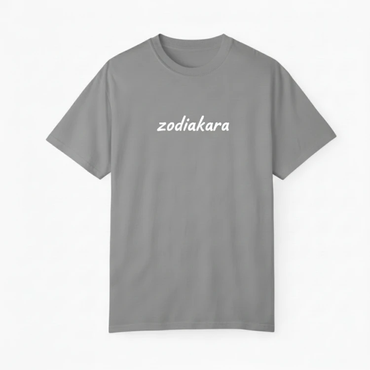 t-shirt zodiakara szary.png