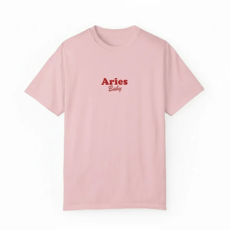 Różowa koszulka aries baby.png