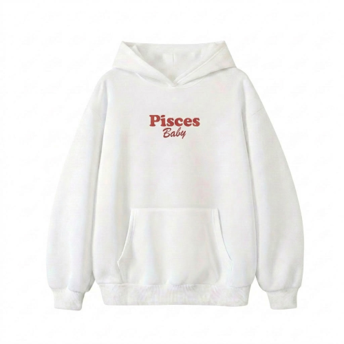 Biała Bluza bawełniana z kapturem pisces baby.png