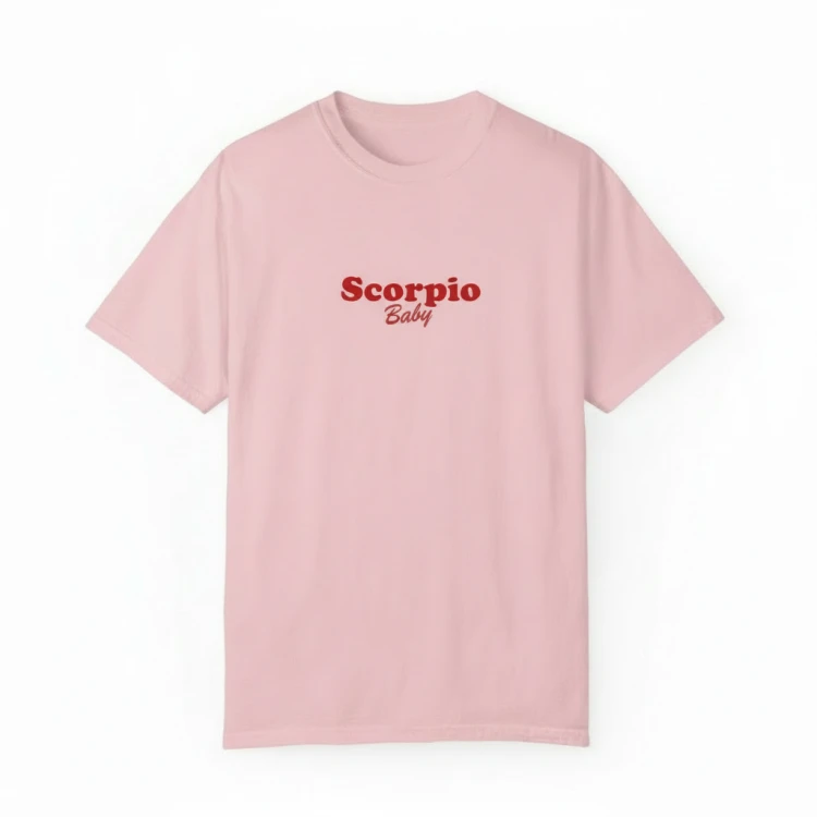 różowa koszulka scorpio baby.png